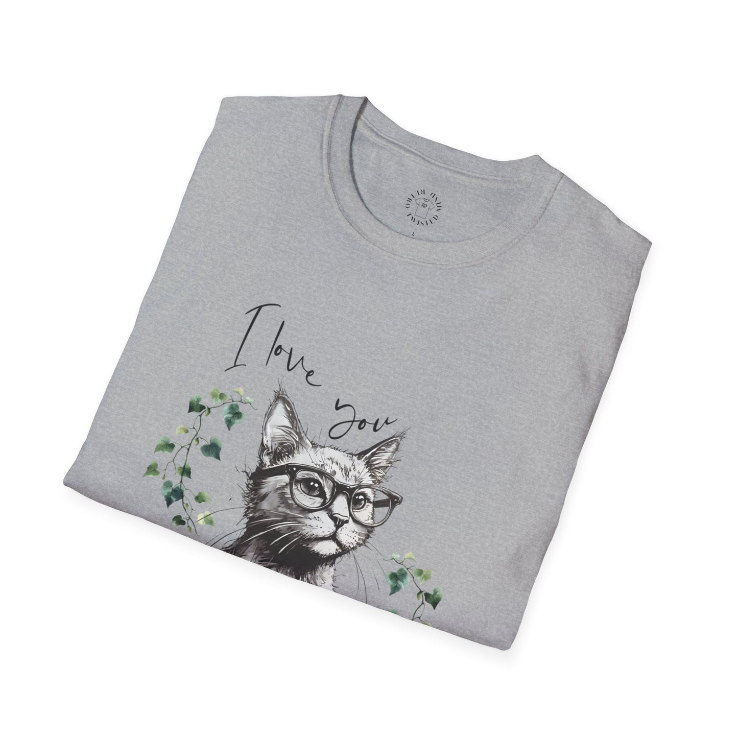 I Love You Mama Cat T-Shirt - Unisex Softstyle Tee for Cat Lovers,cat