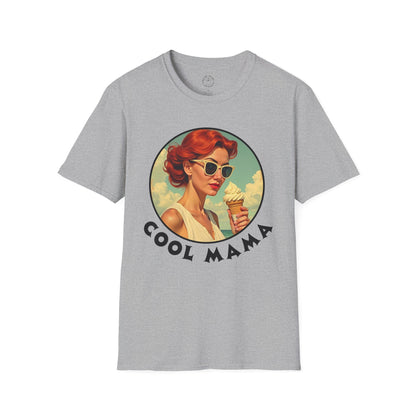 Cool Mama Vintage Unisex Softstyle T-Shirt - Fun and Trendy Summer Wear