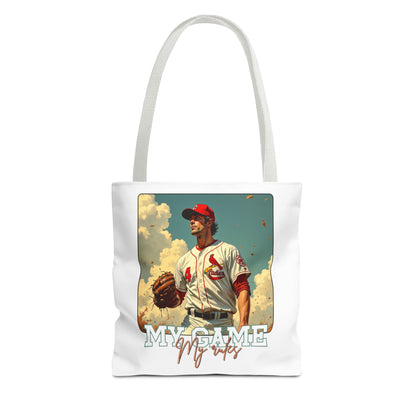 Baseball Tote Bag - My Game, My Stats - Perfect for Sports Fans