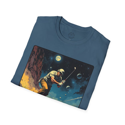 My Game, My Rules Unisex Softstyle T-Shirt - Retro Space Design, golf ,sport