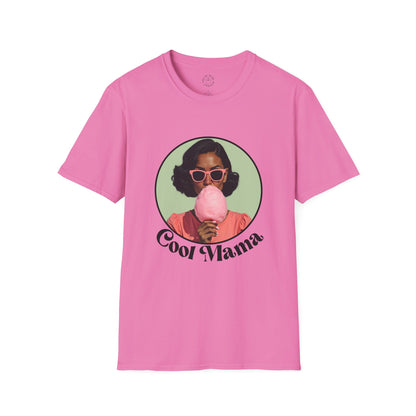 Cool Mama Graphic Unisex Softstyle T-Shirt - Perfect for Moms, Fun Gift for Mother's Day