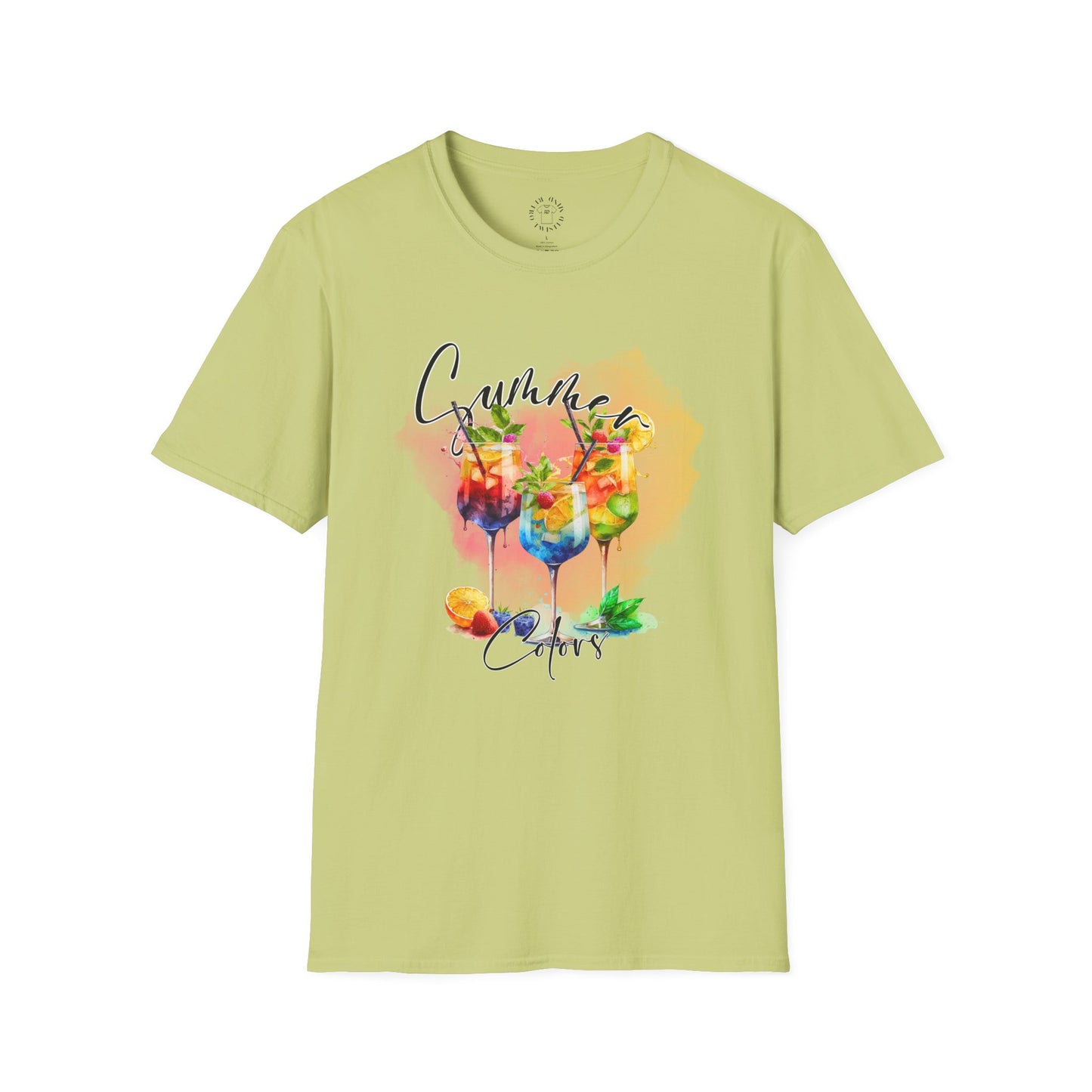Colorful Floral Summer Unisex T-Shirt, Boho Shirt, Gift for Her, Vacation Tee, Festival Apparel, Summer Outfit