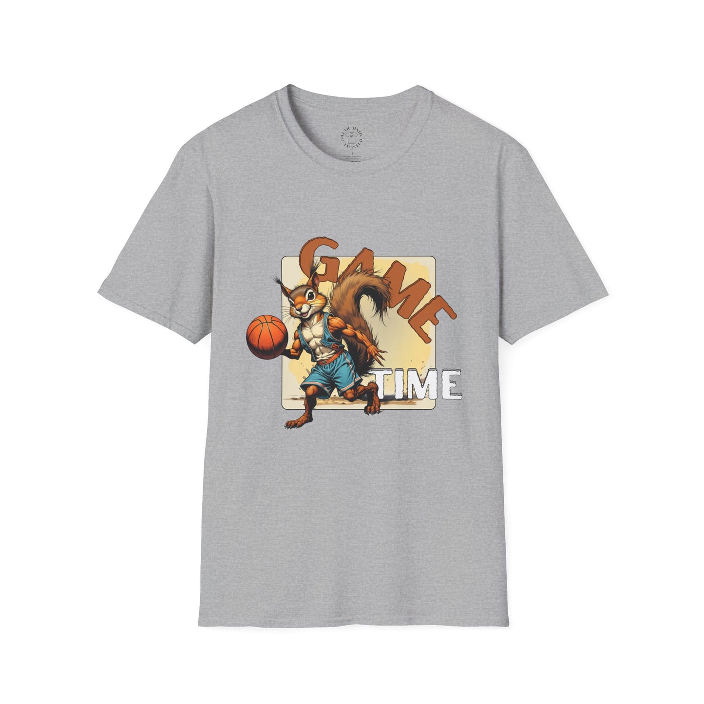Basketball Squirrel Game Time Unisex T-Shirt,sport,twisted
