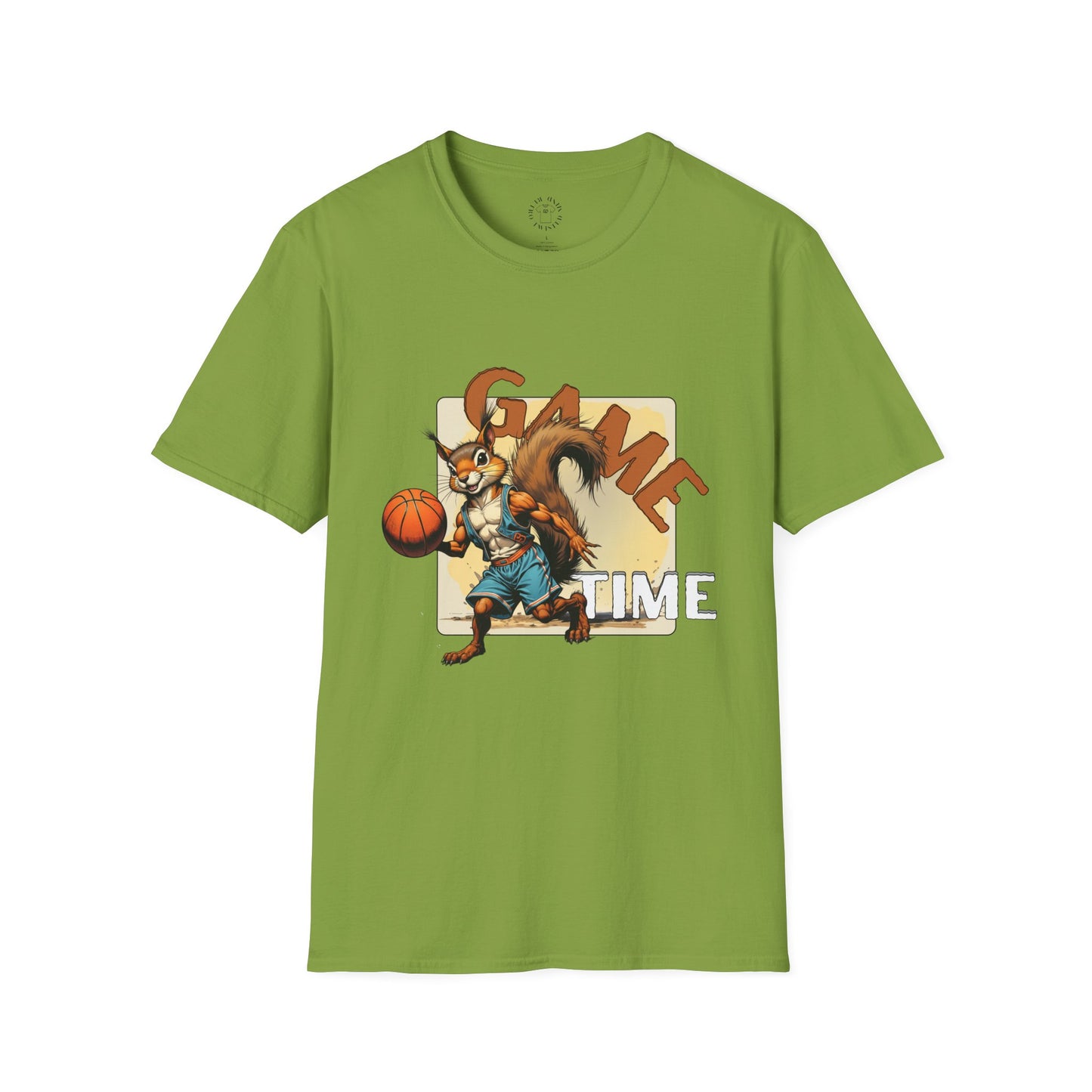 Basketball Squirrel Game Time Unisex T-Shirt,sport,twisted