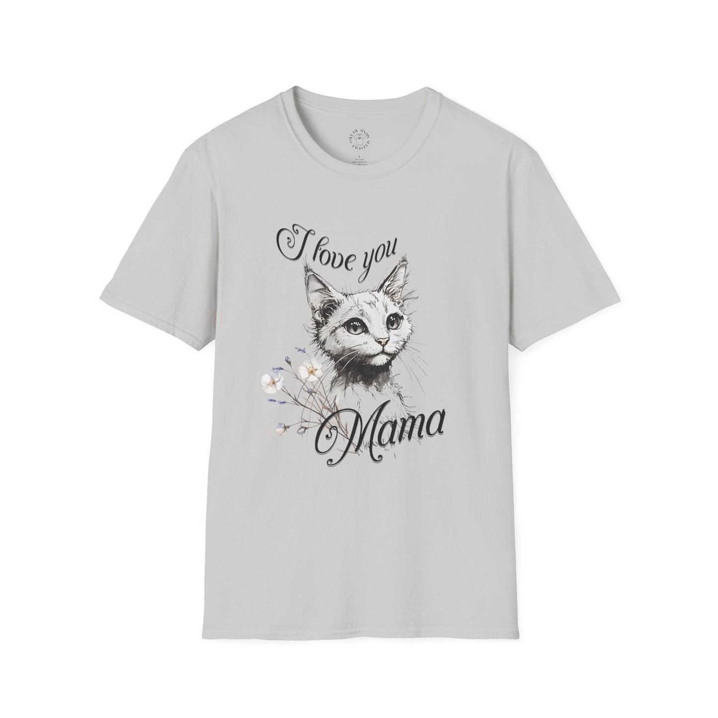 Mama Cat Love Unisex T-Shirt - Perfect Gift for Mother's Day,cat