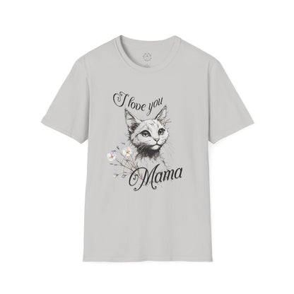 Mama Cat Love Unisex T-Shirt - Perfect Gift for Mother's Day,cat