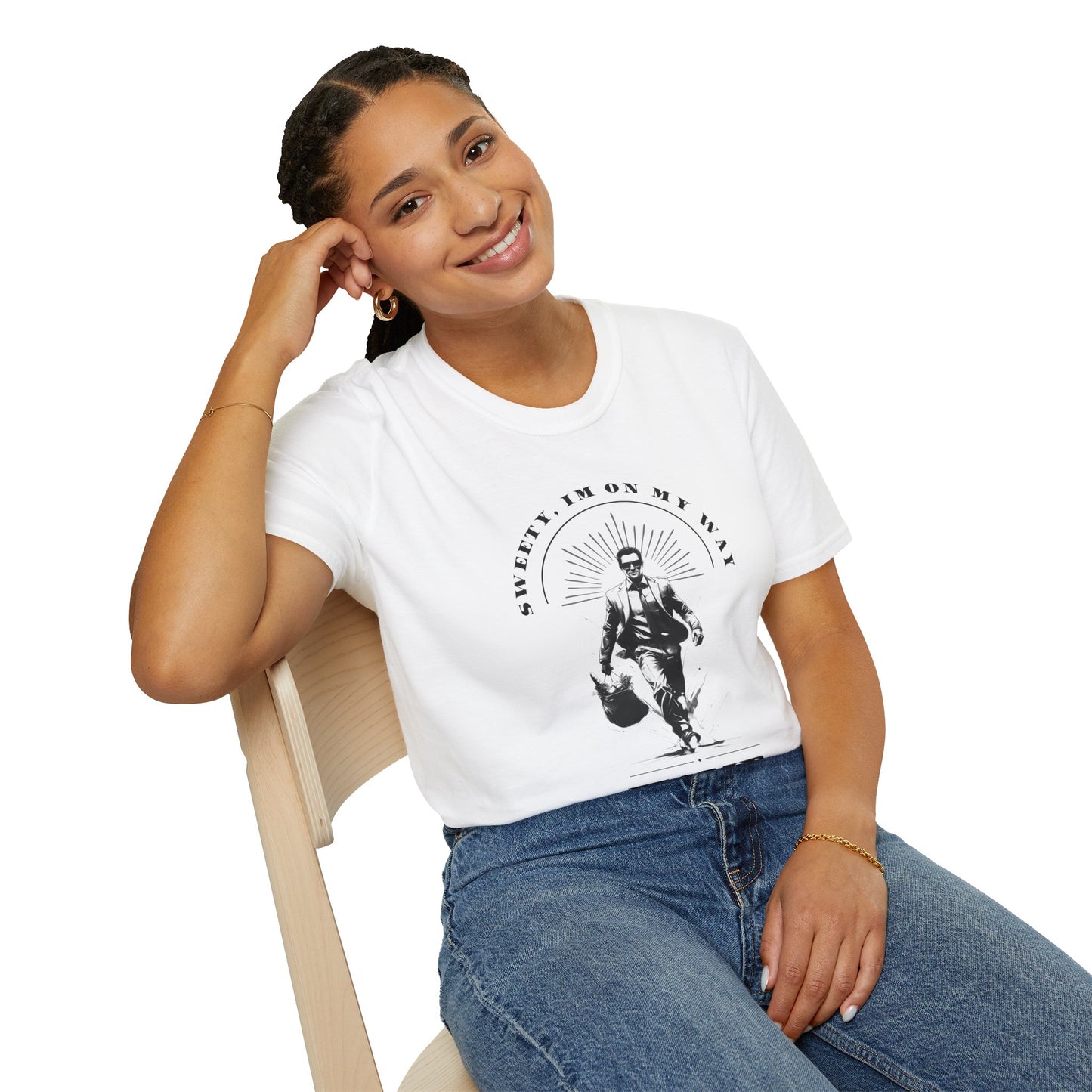 Homeward Bound Unisex Softstyle T-Shirt - Sweetie, I'm on My Way