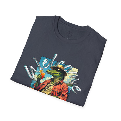 Welcome to Florida Graphic Unisex Softstyle T-Shirt, florida,gator
