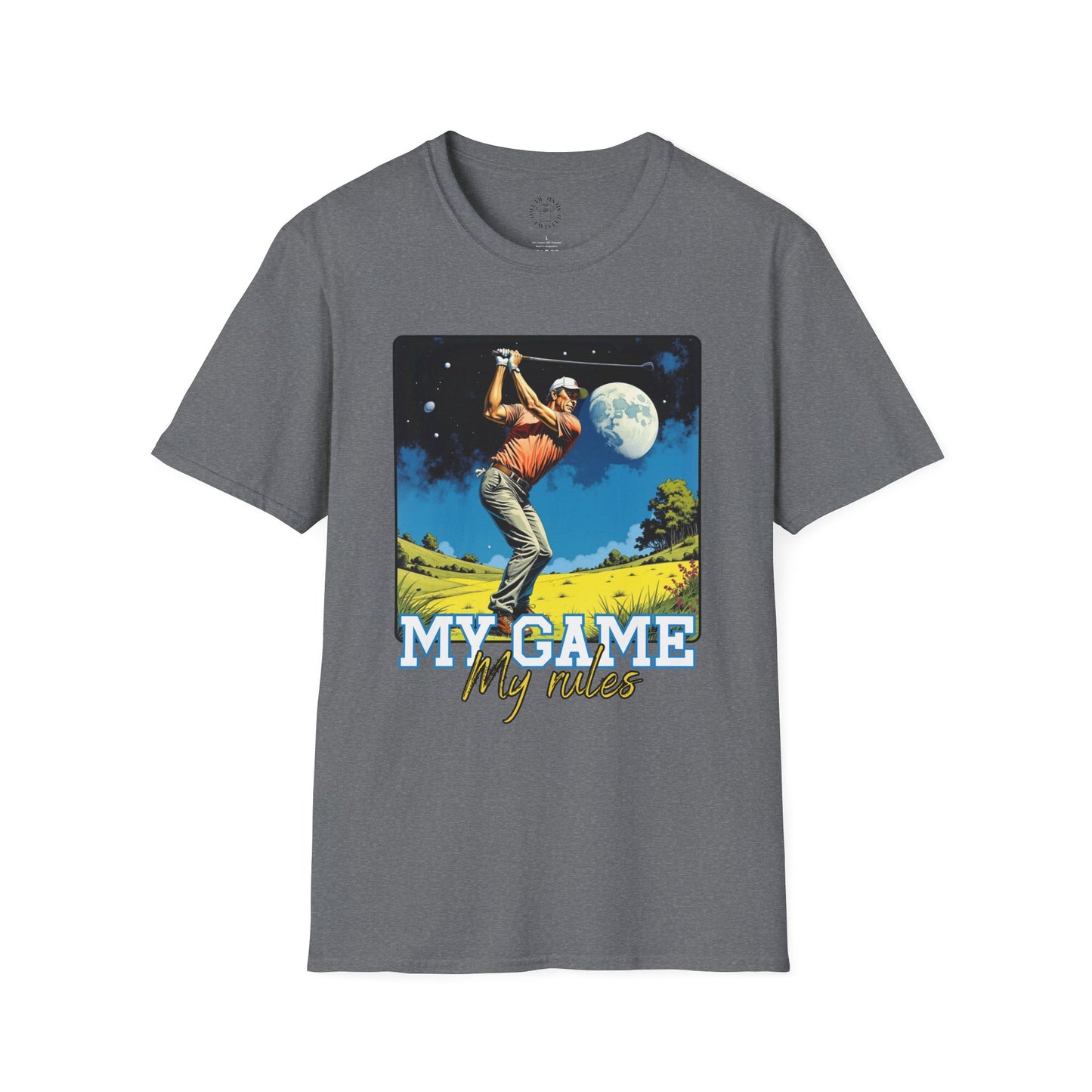 My Game My Rules,Unisex Softstyle T-Shirt,sport