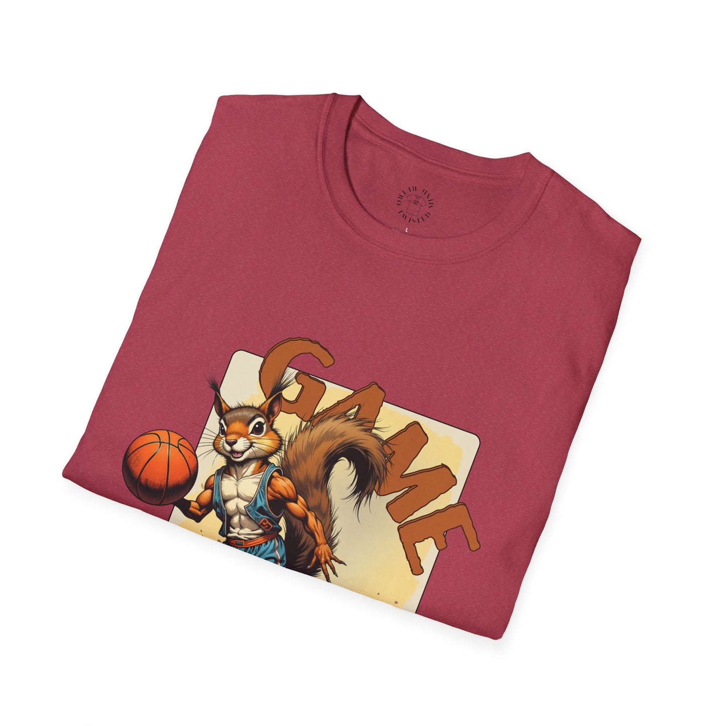Basketball Squirrel Game Time Unisex T-Shirt,sport,twisted