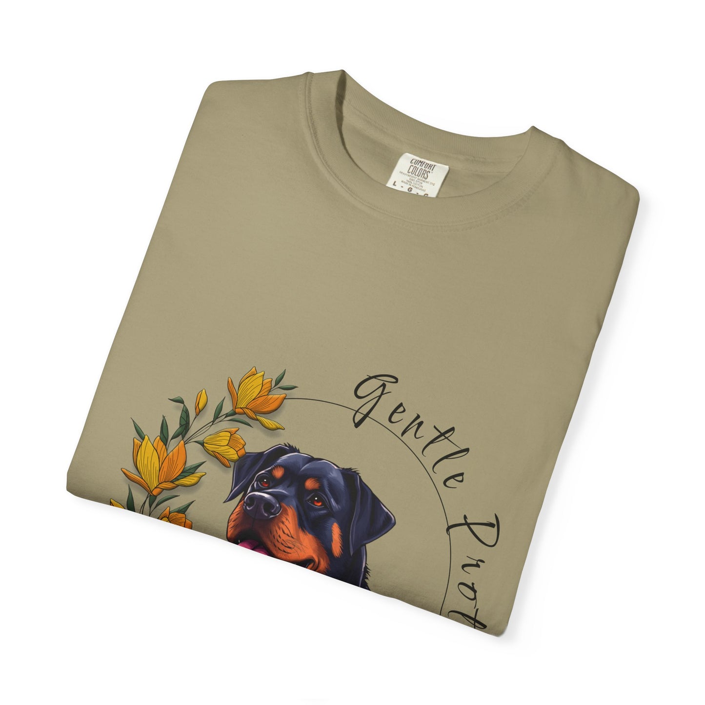 Gentle Protector Unisex Garment-Dyed T-Shirt - Dog Lover Apparel