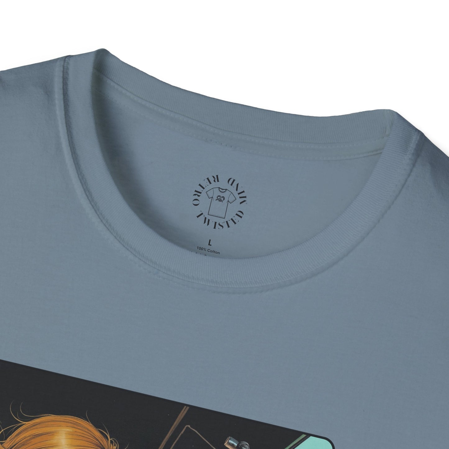 In My Element Graphic T-Shirt | Unisex Softstyle Tee,woman driving