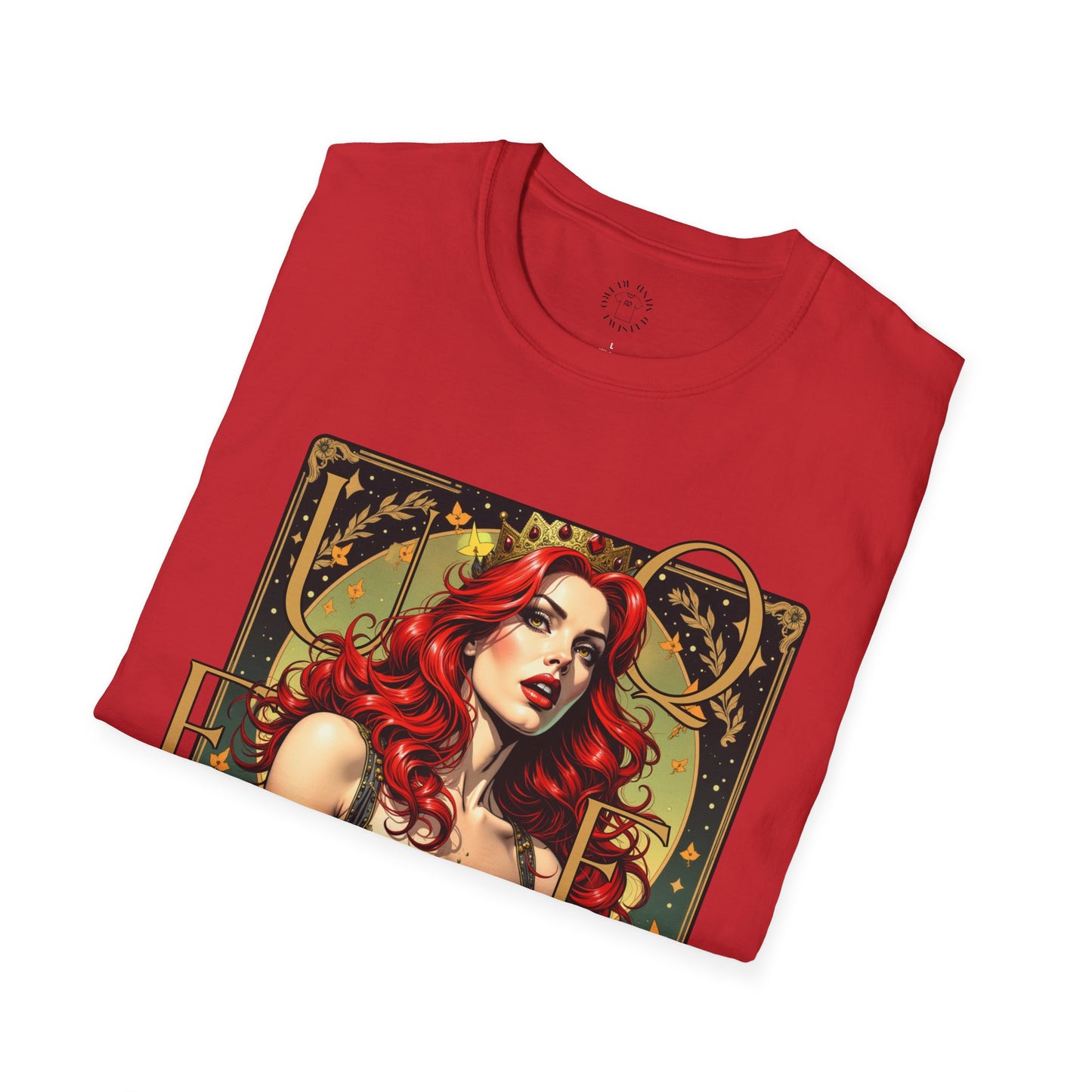 Enchanting Queen Graphic Unisex Softstyle T-Shirt,queen,girl