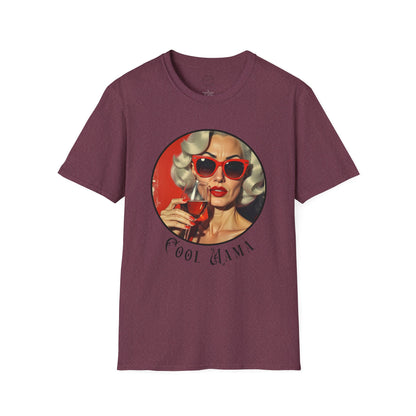 Cool Mama Unisex Softstyle T-Shirt - Stylish Vintage Vibe for Fashion Lovers