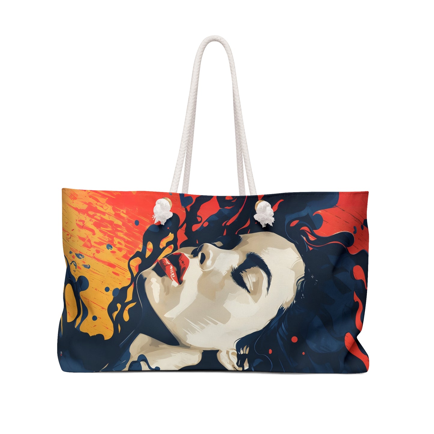 Colorful Artistic Weekender Bag - Perfect for Travel and Weekend Getaways