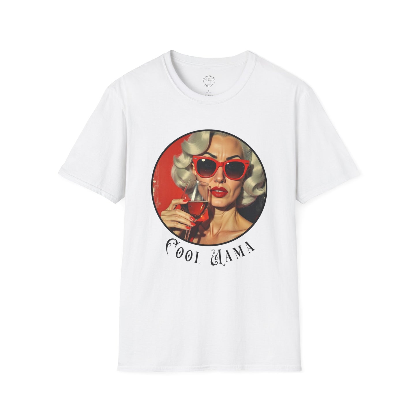 Cool Mama Unisex Softstyle T-Shirt - Stylish Vintage Vibe for Fashion Lovers