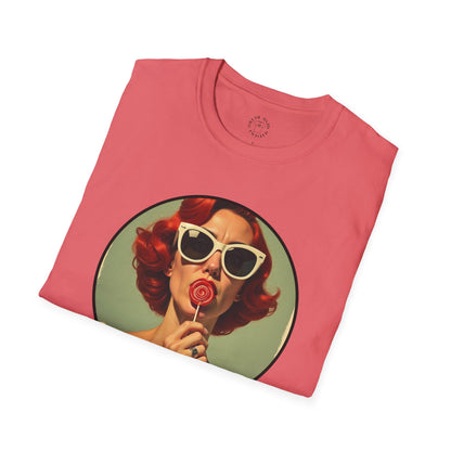Cool Mama Vintage-Inspired Unisex T-Shirt | Softstyle Tee for Trendy Moms