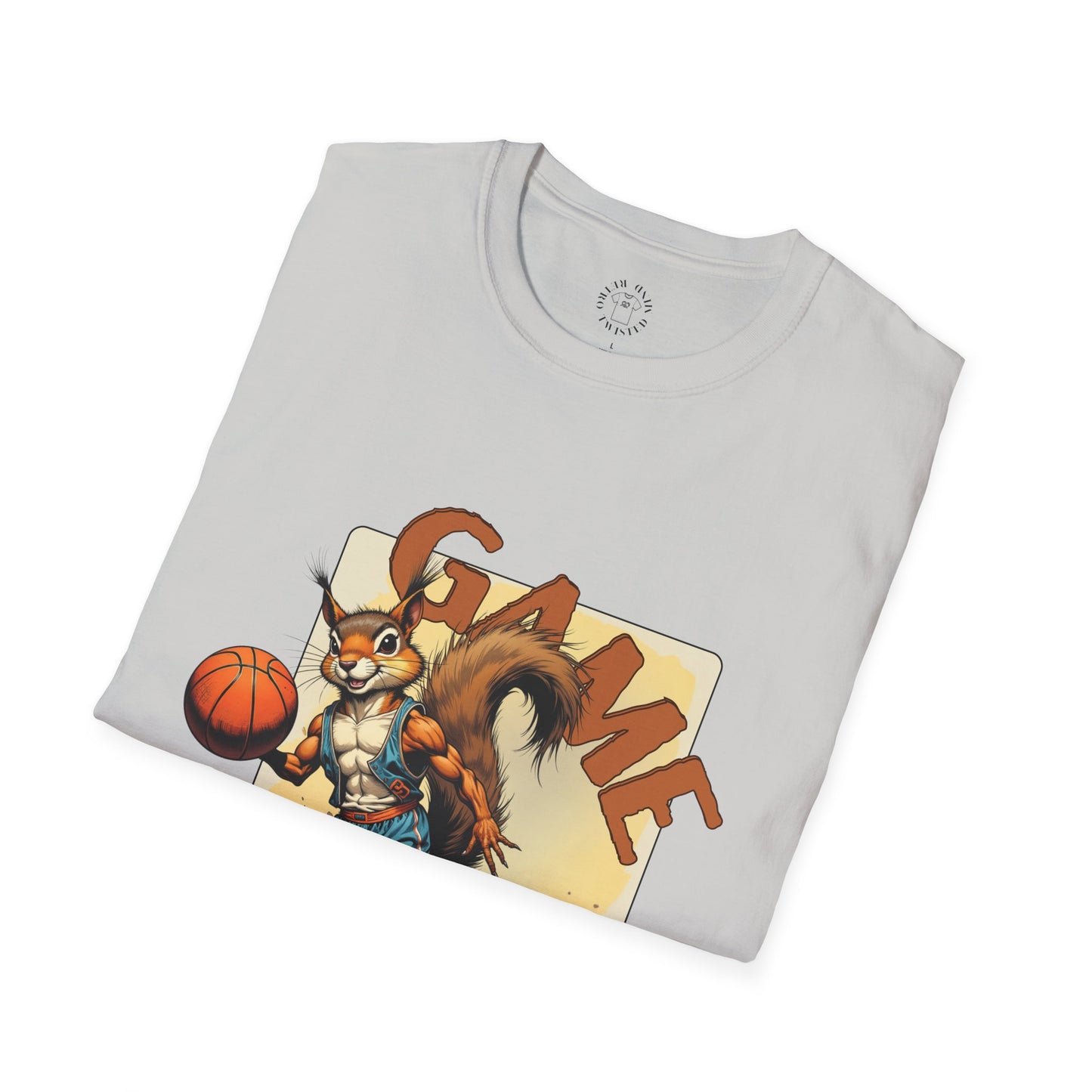 Basketball Squirrel Game Time Unisex T-Shirt,sport,twisted