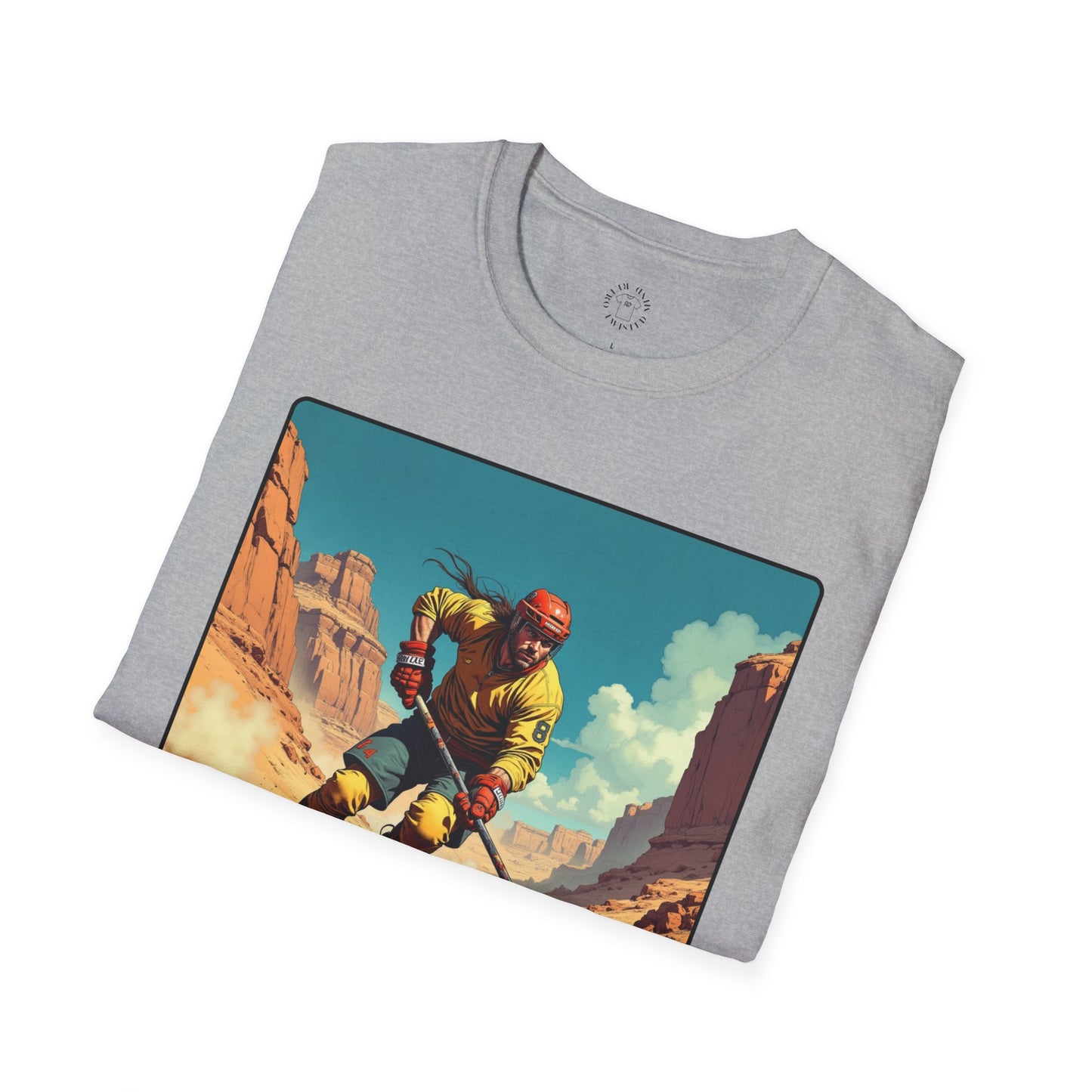 Retro Gamer Unisex Softstyle T-Shirt - 'My Game, My Rules' hockey ,sport