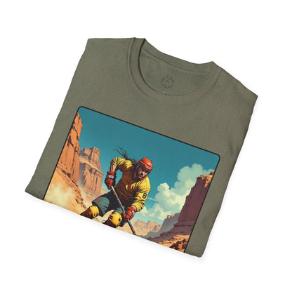 Retro Gamer Unisex Softstyle T-Shirt - 'My Game, My Rules' hockey ,sport