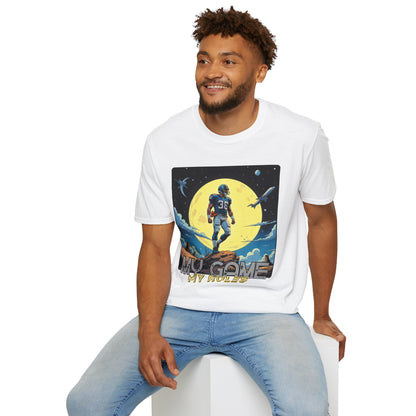 Men's Graphic T-Shirt - 'My Game My Rules' ,football, sport ,