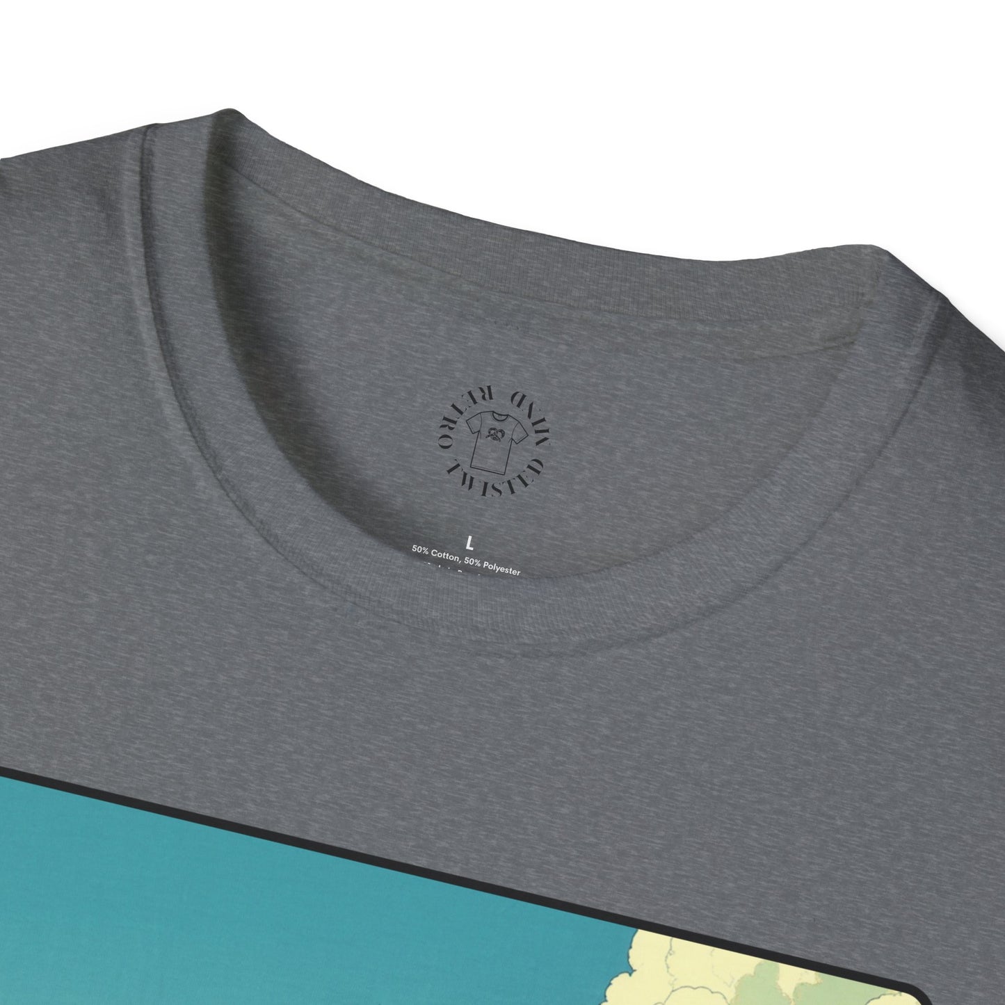 My Game Unisex Softstyle T-Shirt - Retro Golf Graphic Tee, golf, ocean,sport