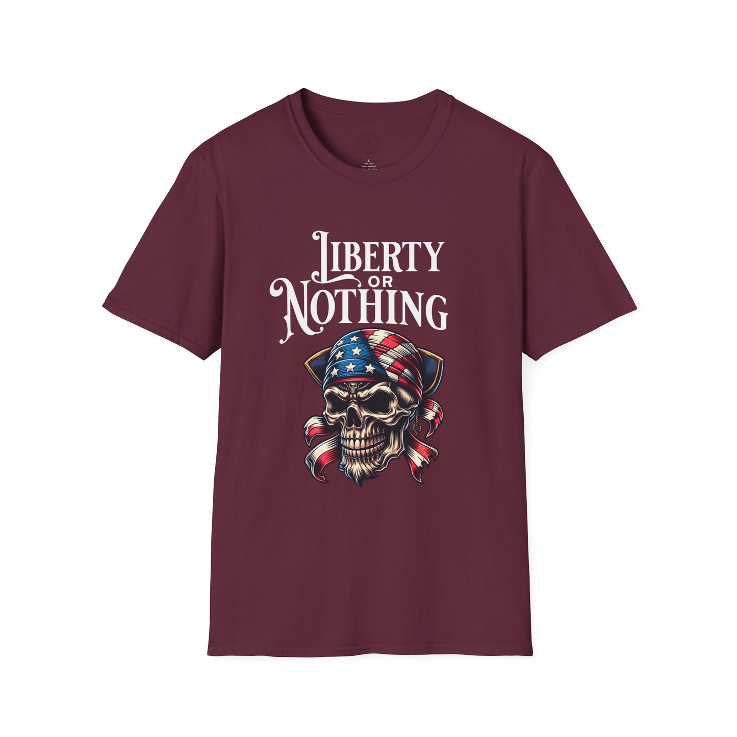 Patriotic Skull T-Shirt | Unisex Independence Day Tee