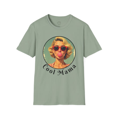 Cool Mama Unisex Softstyle T-Shirt - Trendy Humor Tee for Moms