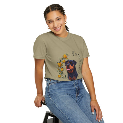 Gentle Protector Unisex Garment-Dyed T-Shirt - Dog Lover Apparel