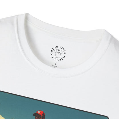 My Game My Rules Unisex Softstyle T-Shirt - Vintage Baseball Graphic Tee, sport, baseball