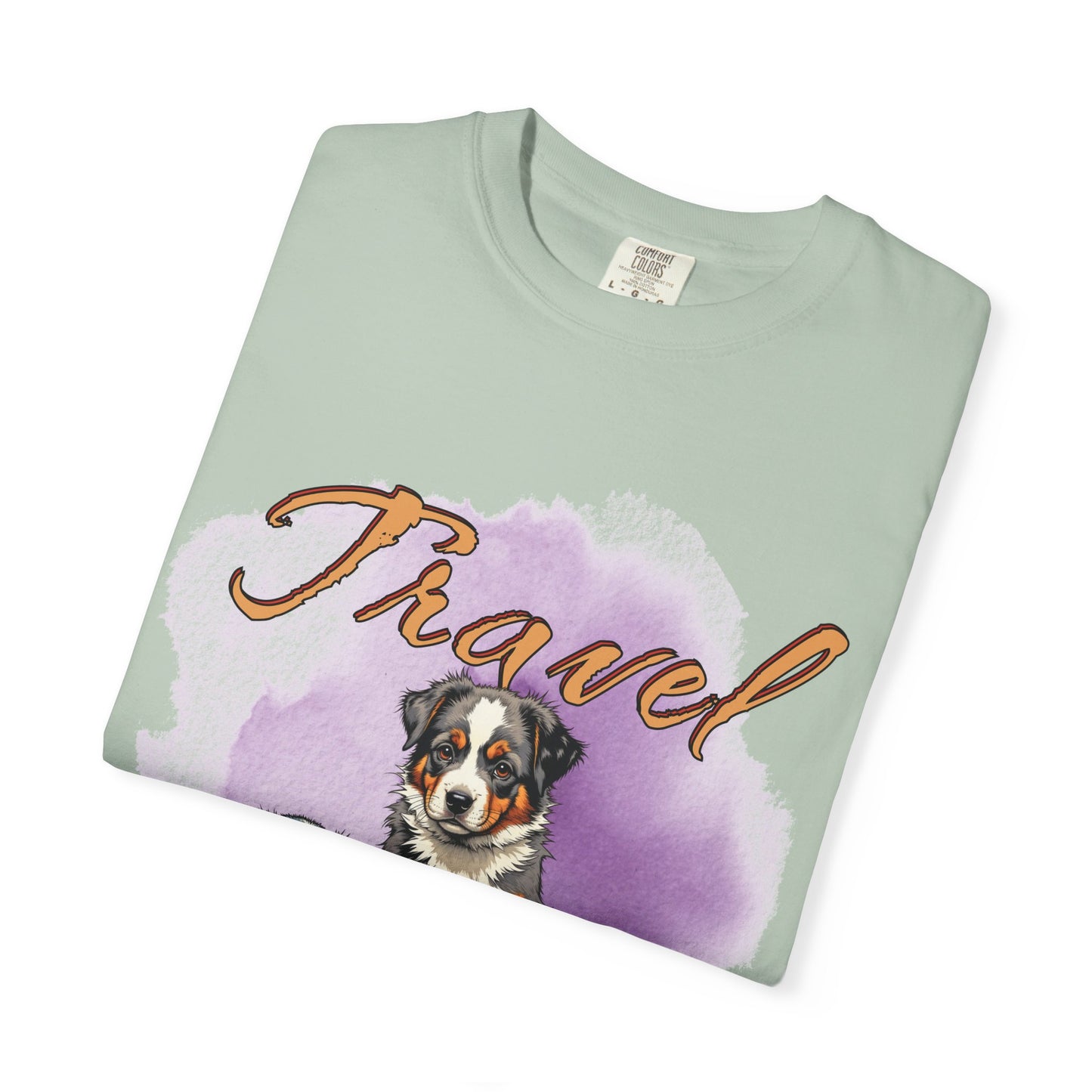 Travel Time Dog Lovers Unisex T-Shirt, Vintage Pet Tee, Dog Travel Shirt, Cute Pet Lover Gift, Animal Adventure Apparel