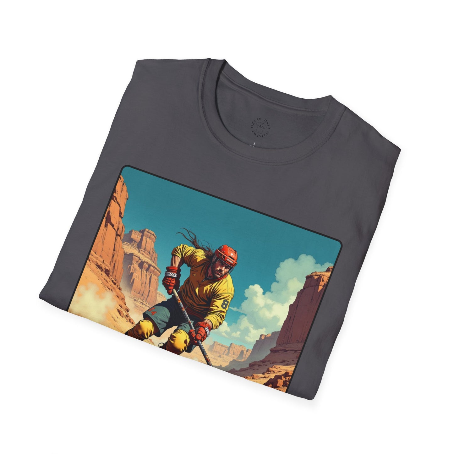 Retro Gamer Unisex Softstyle T-Shirt - 'My Game, My Rules' hockey ,sport