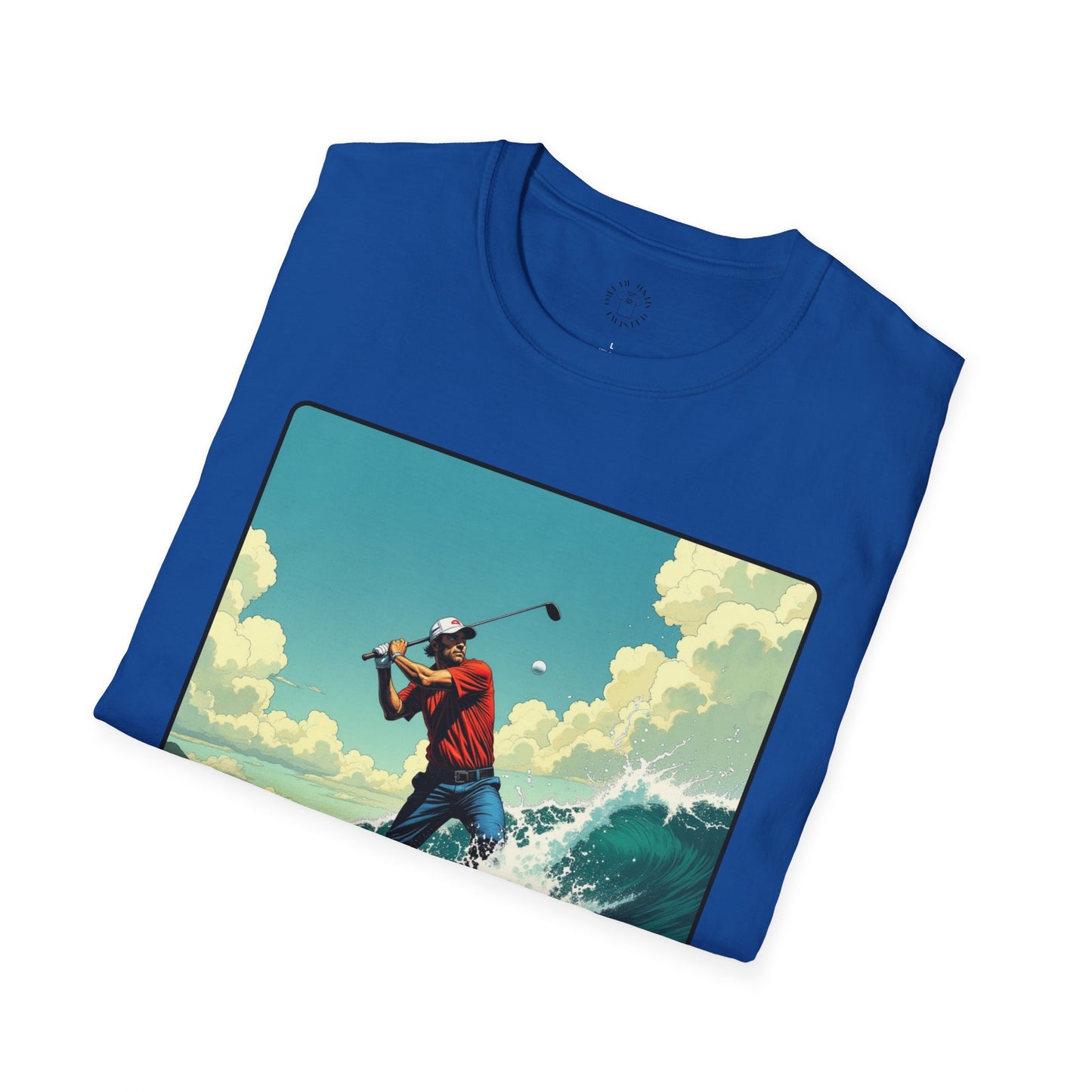 My Game Unisex Softstyle T-Shirt - Retro Golf Graphic Tee, golf, ocean,sport