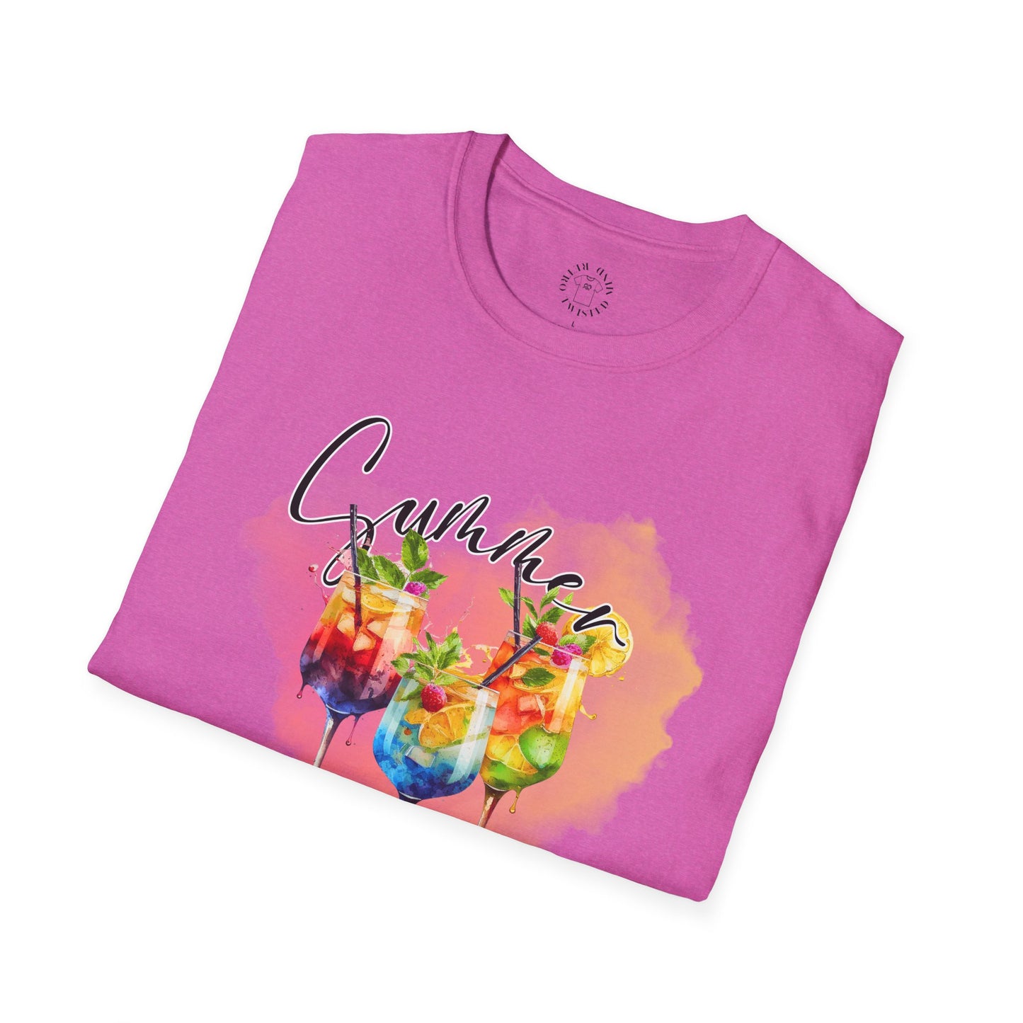 Colorful Floral Summer Unisex T-Shirt, Boho Shirt, Gift for Her, Vacation Tee, Festival Apparel, Summer Outfit