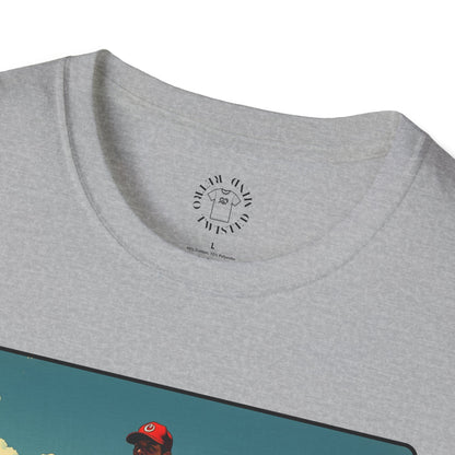 My Game My Rules Unisex Softstyle T-Shirt - Vintage Baseball Graphic Tee, sport, baseball