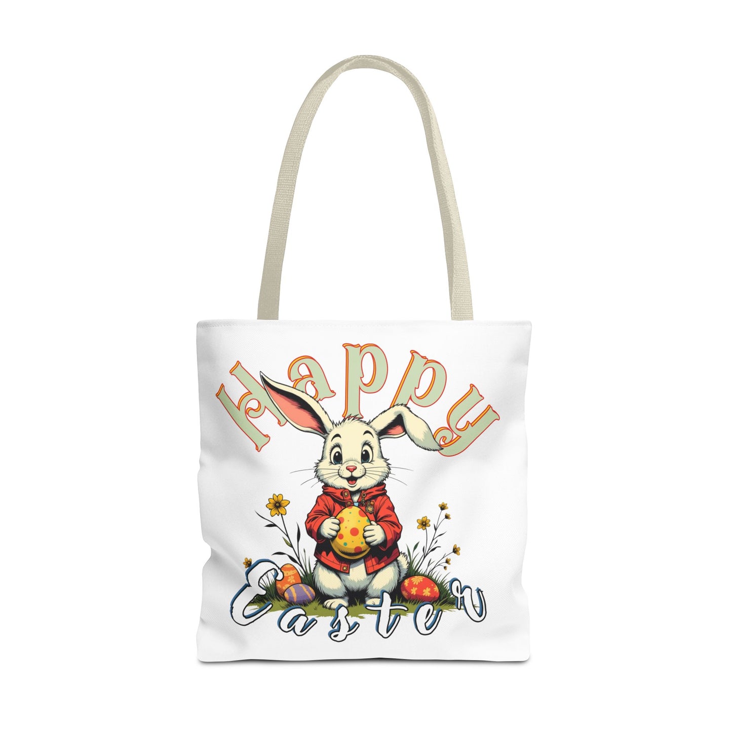 Easter Bunny Tote Bag - Celebrate Spring with Style, happe easter, bunny