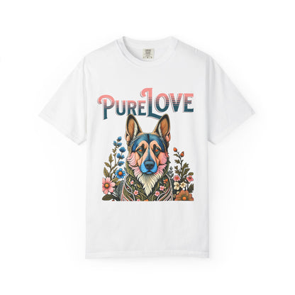 Pure Love Dog Graphic Unisex T-Shirt - Perfect Gift for Pet Lovers