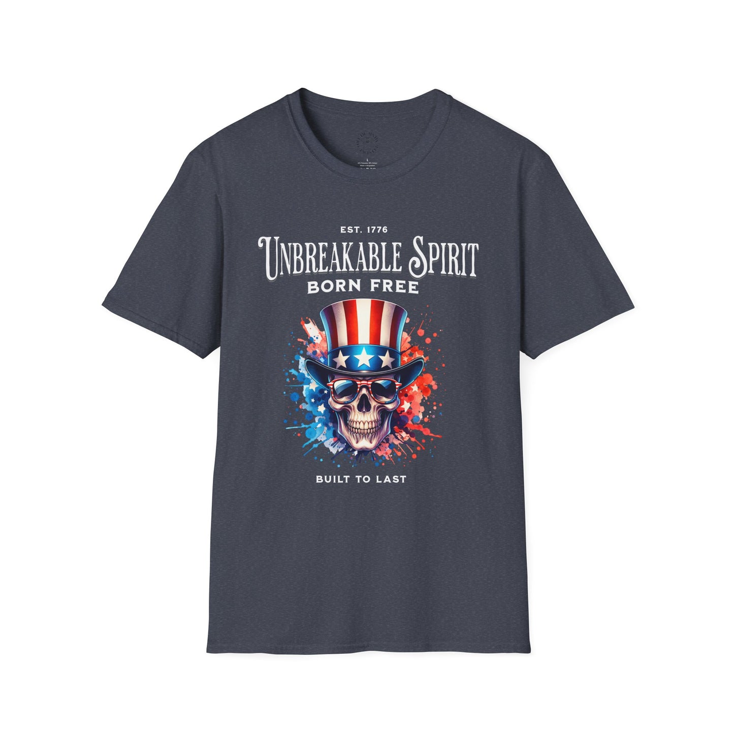 Patriotic Skull T-Shirt | Unisex Independence Day Tee