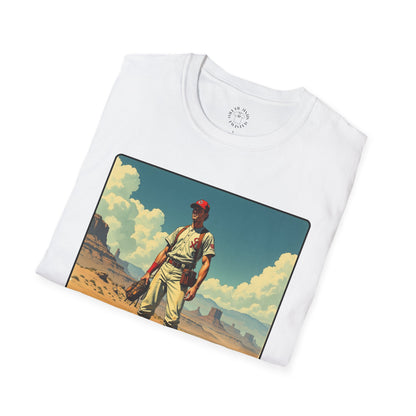 My Game My Rules Unisex Softstyle T-Shirt - Vintage Baseball Graphic Tee, sport, baseball