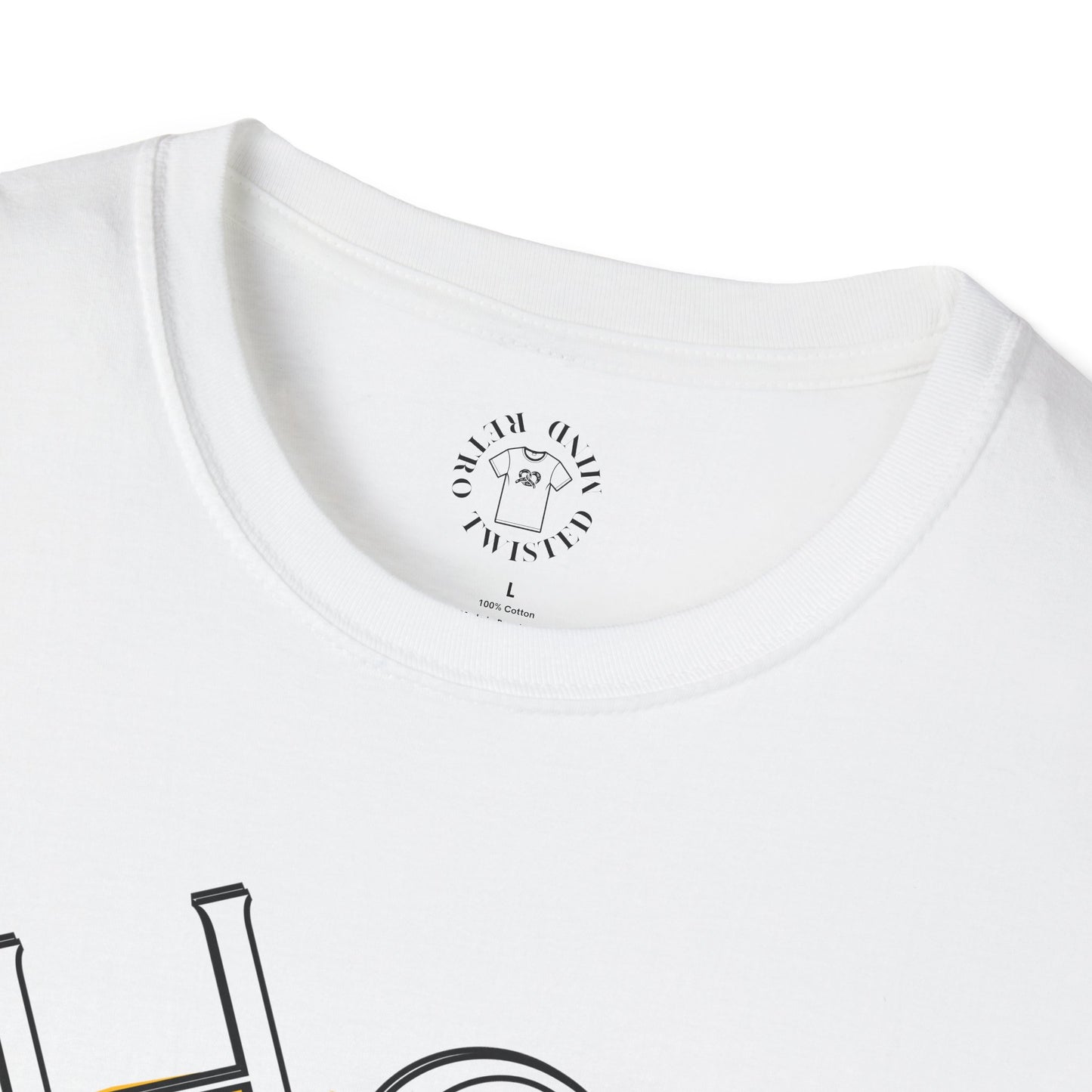 Hello Skull Graphic Unisex Softstyle T-Shirt - Edgy Streetwear Tee,scull