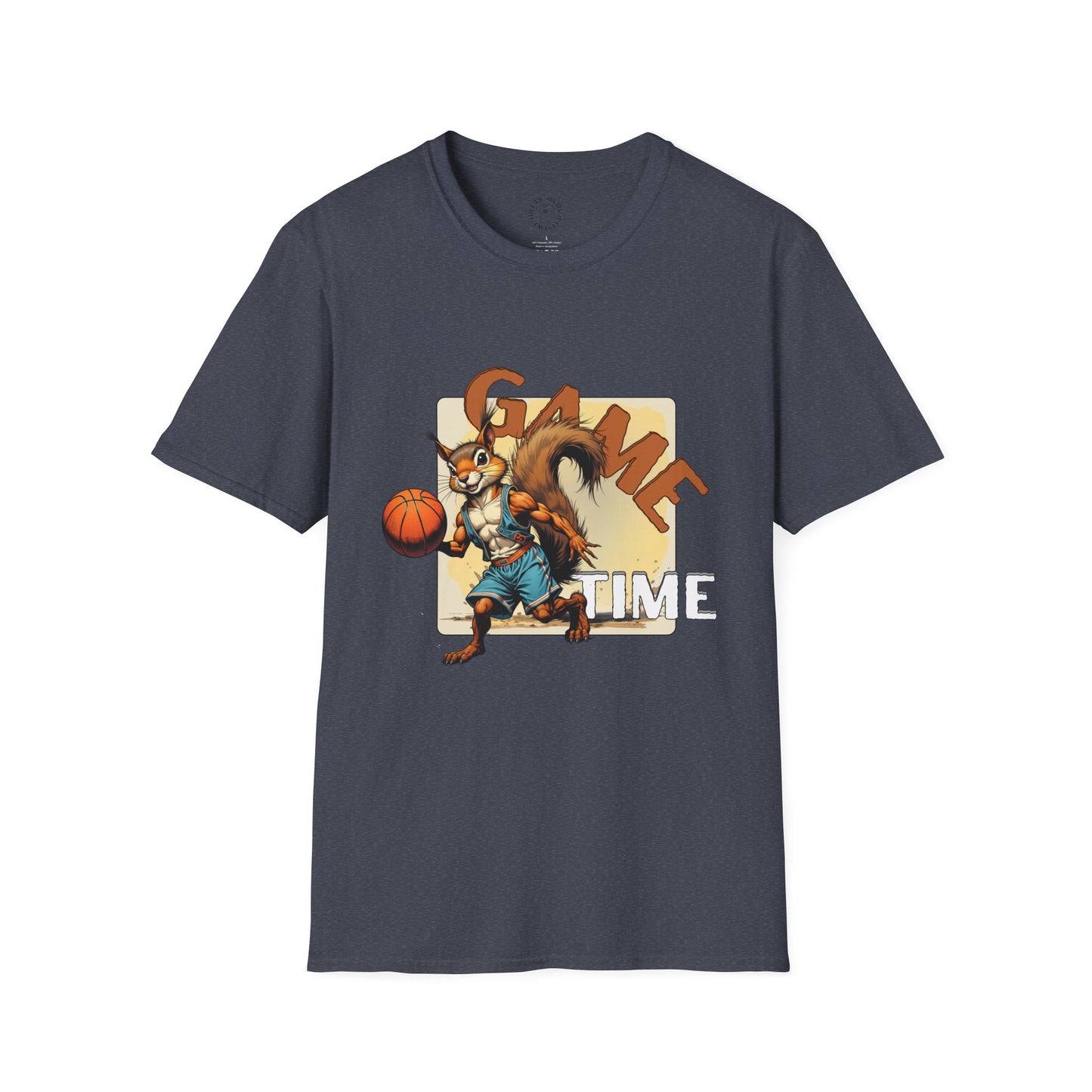 Basketball Squirrel Game Time Unisex T-Shirt,sport,twisted