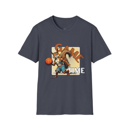 Basketball Squirrel Game Time Unisex T-Shirt,sport,twisted