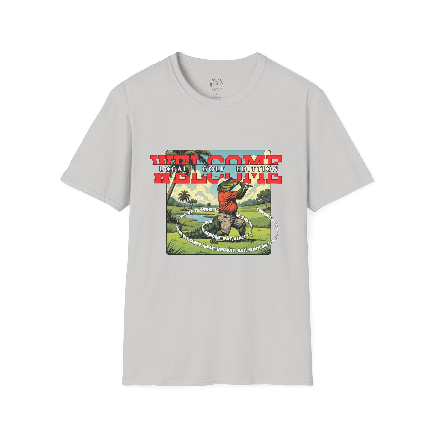 Welcome Local Golf Edition Unisex Softstyle T-Shirt,golf,sport,gator,florida