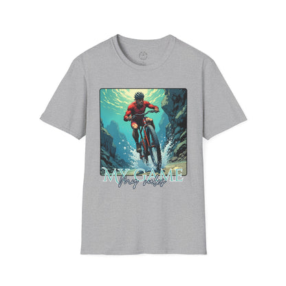 My Game Unisex Softstyle T-Shirt - Perfect for Cyclists and Outdoor Enthusiasts, cycling ,sport