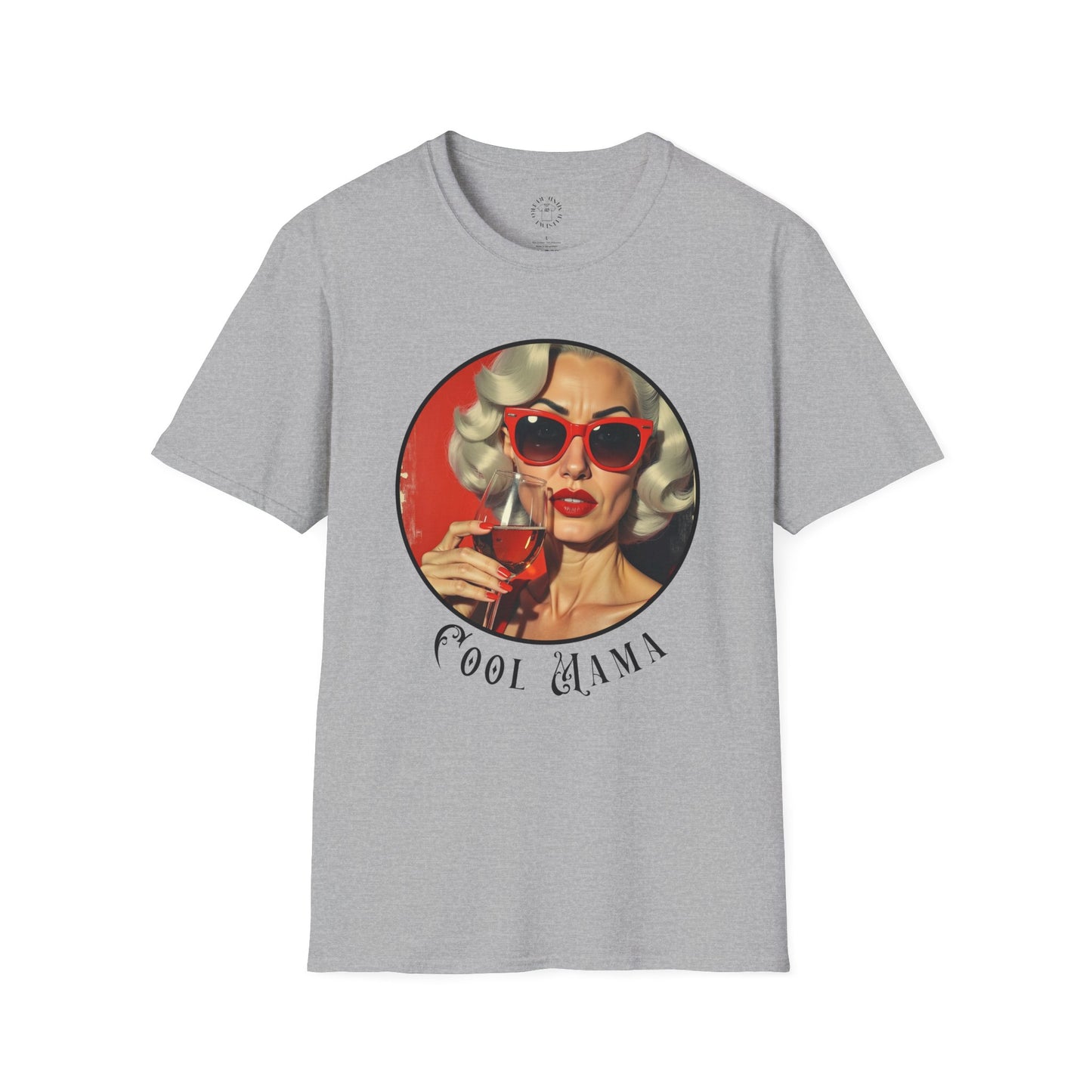 Cool Mama Unisex Softstyle T-Shirt - Stylish Vintage Vibe for Fashion Lovers