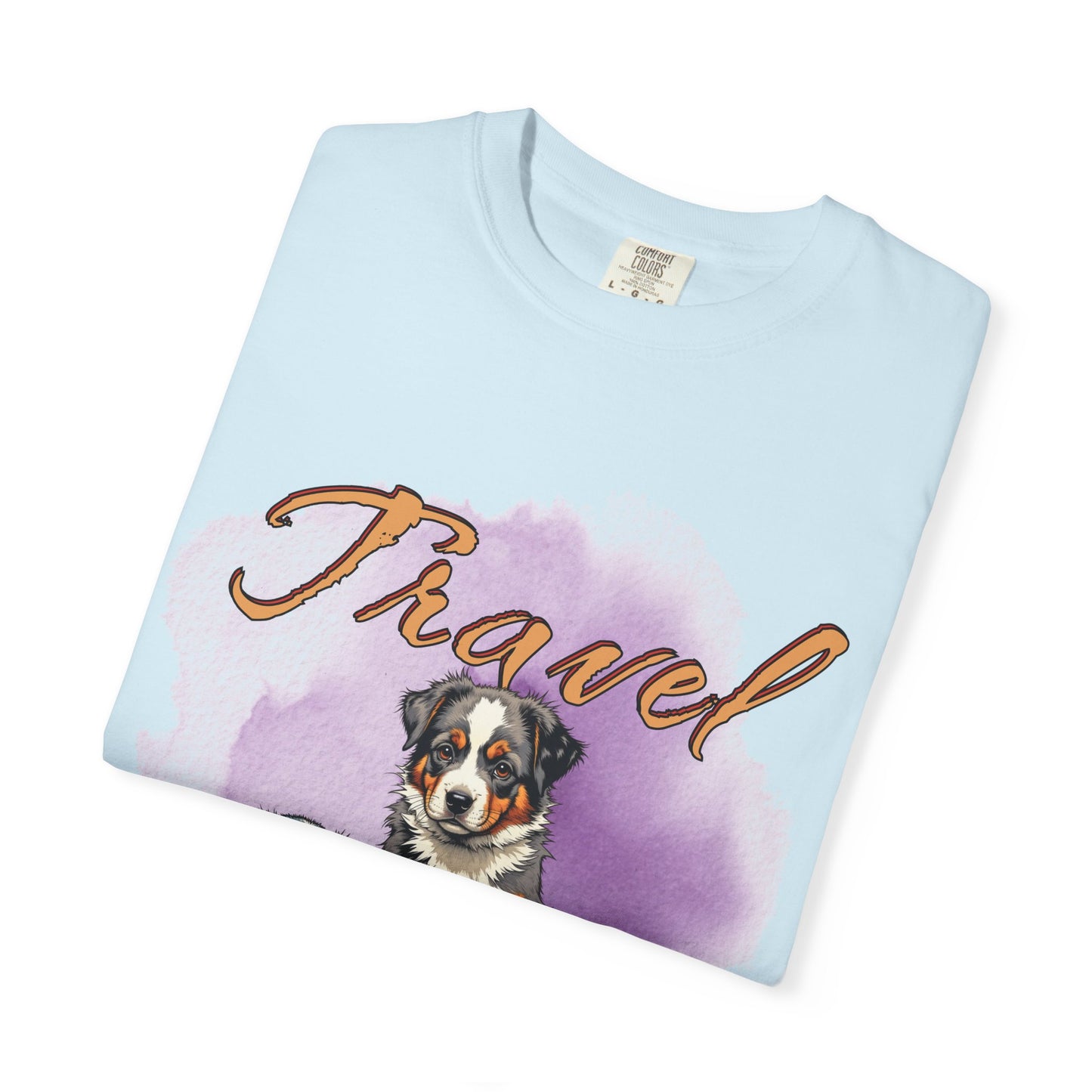 Travel Time Dog Lovers Unisex T-Shirt, Vintage Pet Tee, Dog Travel Shirt, Cute Pet Lover Gift, Animal Adventure Apparel