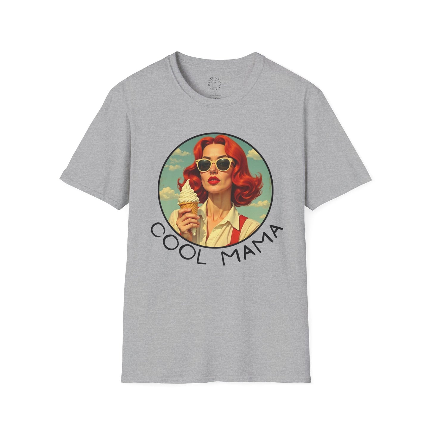Cool Mama Vintage Graphic Unisex Softstyle T-Shirt