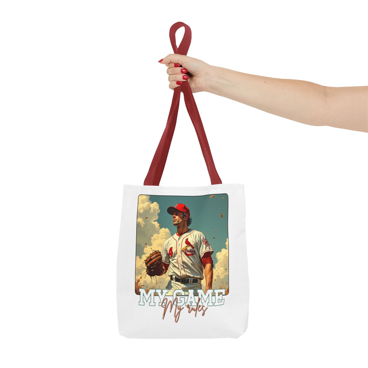 Baseball Tote Bag - My Game, My Stats - Perfect for Sports Fans
