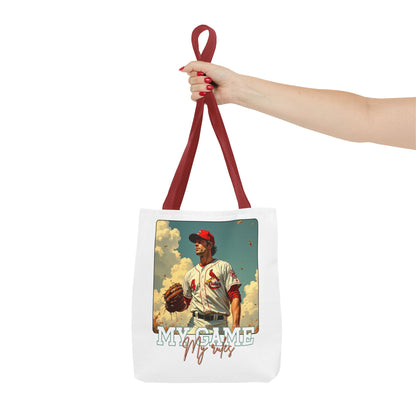 Baseball Tote Bag - My Game, My Stats - Perfect for Sports Fans