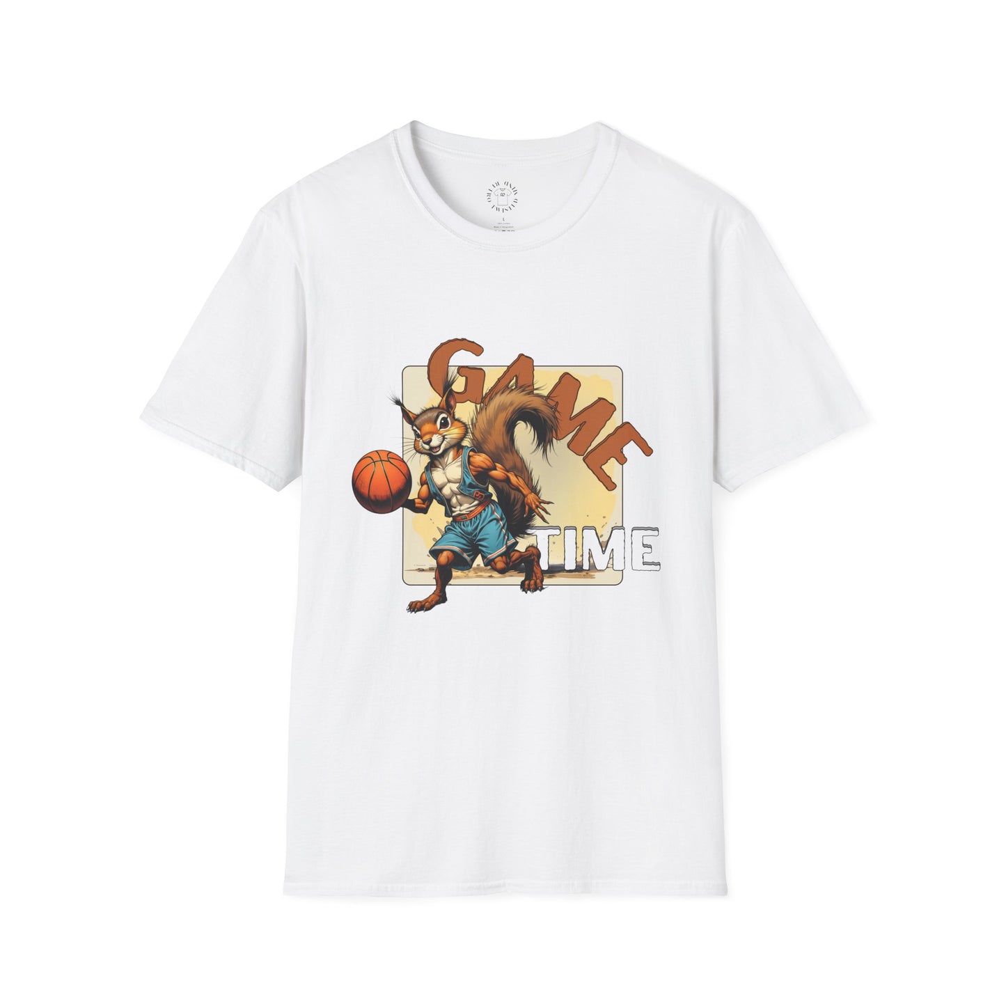 Basketball Squirrel Game Time Unisex T-Shirt,sport,twisted